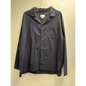 Goodfellow Co Shirt Mens XXL Blue Long Sleeve Standard Fit Pocket